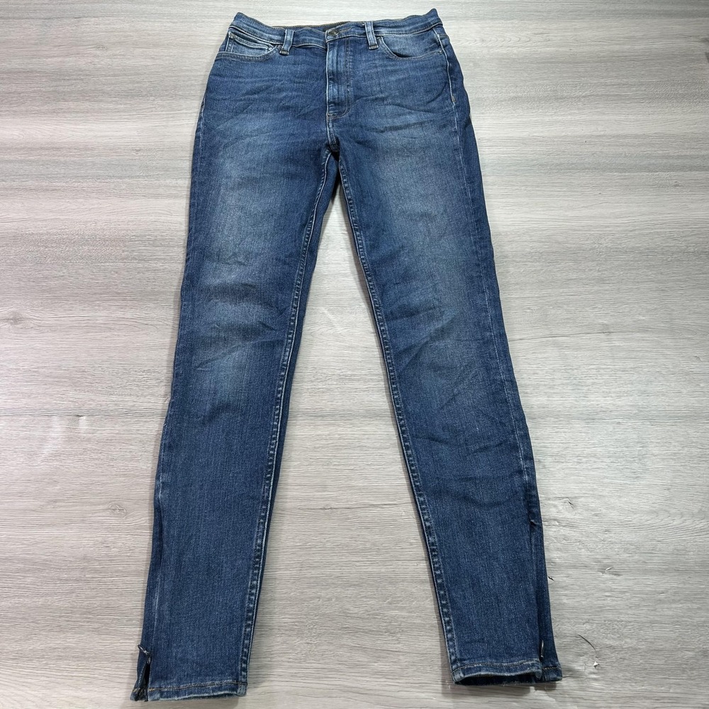 Hudson‎ Centerfold Super Skinny Jeans Womens 26 Denim Zip Ankle Stretch Pants